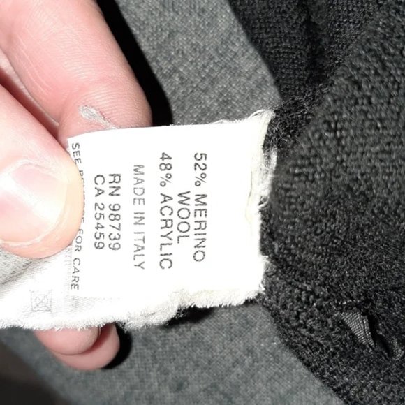 4 You Black V-Neck Sweater - Size: M - Picture 3 of 3